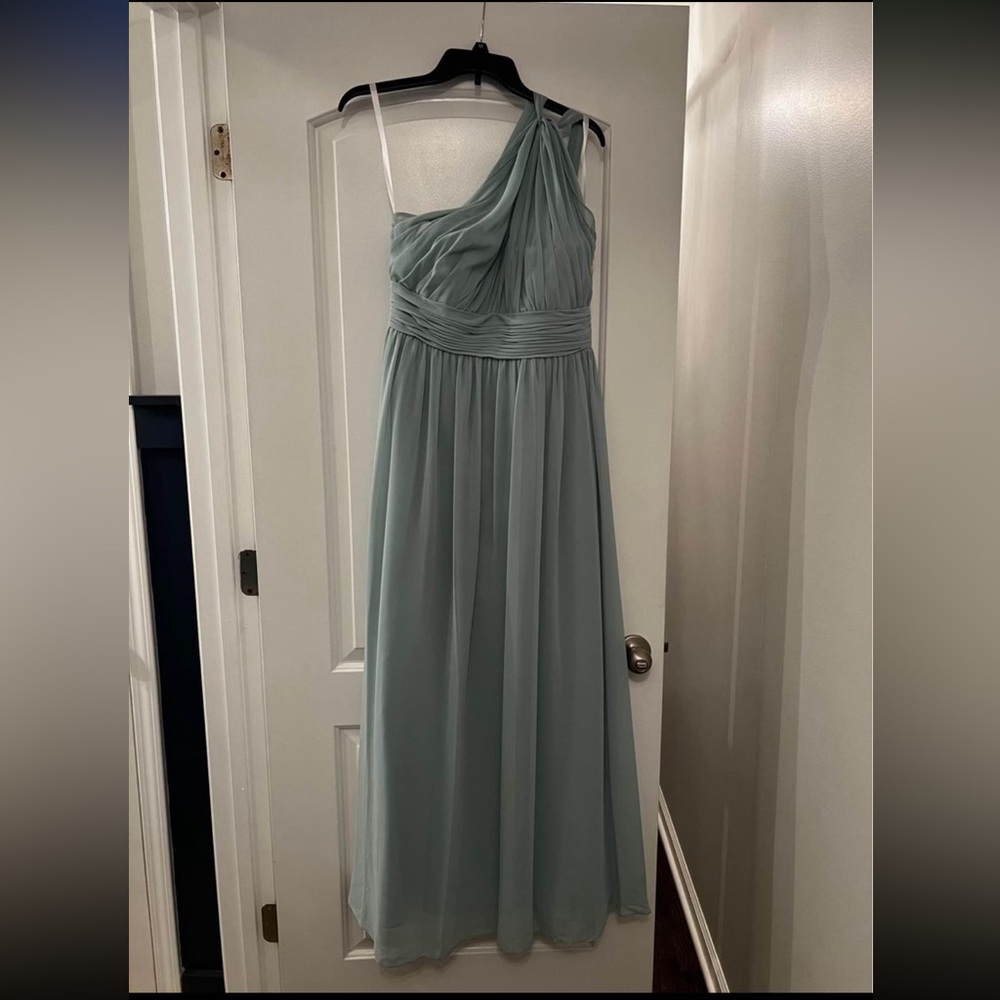 Powder sky Revelry bridesmaid dress size 10